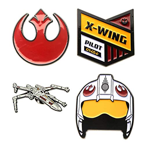 Algopix Similar Product 18 - Star Wars Rebel Alliance Enamel Pins 