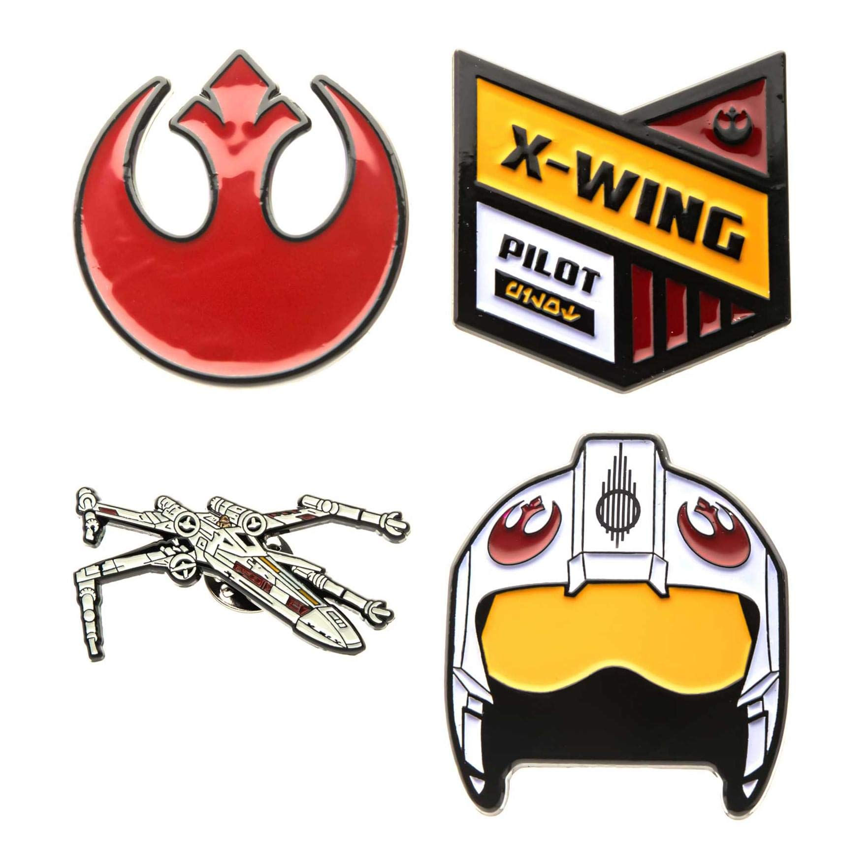 Algopix Similar Product 5 - Star Wars Rebel Alliance Enamel Pins 