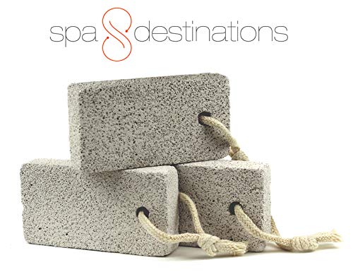 Algopix Similar Product 18 - Natural Pumice Stone Three 3 Pack