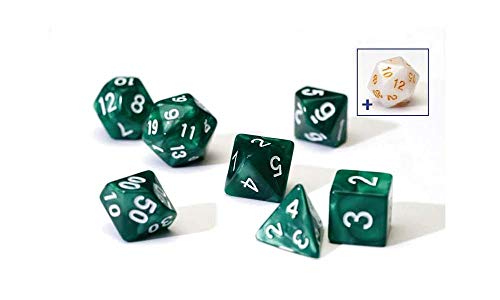 Algopix Similar Product 10 - Sirius a Dice Pearl Green Acrylic Dice