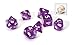 Algopix Similar Product 12 - Sirius a Dice Translucent Purple Resin
