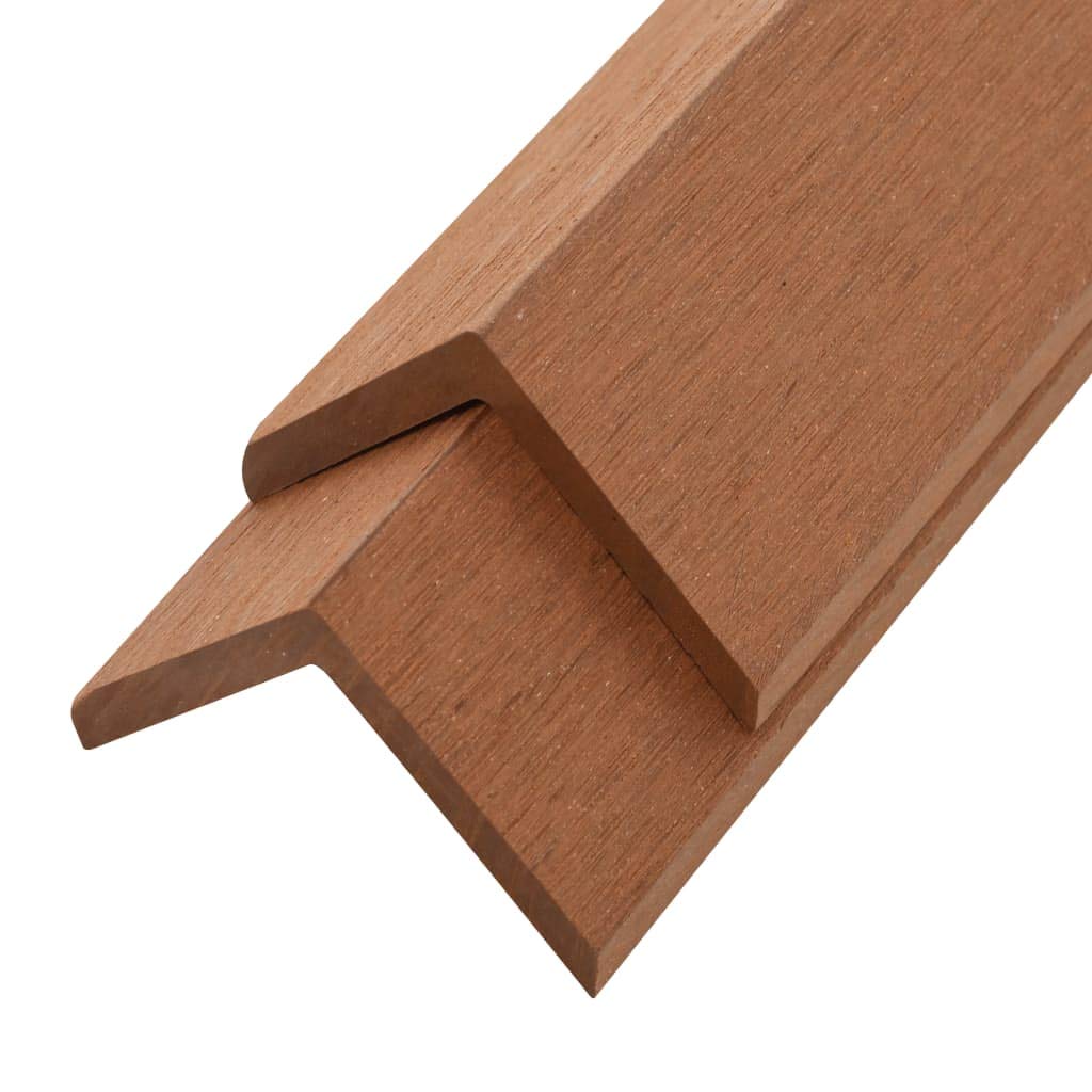 Algopix Similar Product 12 - vidaXL Decking Angle Trims  Durable