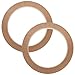 Algopix Similar Product 5 - AUTUT 2pcs Universal Wooden MDF Speaker