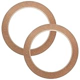 Algopix Similar Product 18 - AUTUT 2pcs Universal Wooden MDF Speaker
