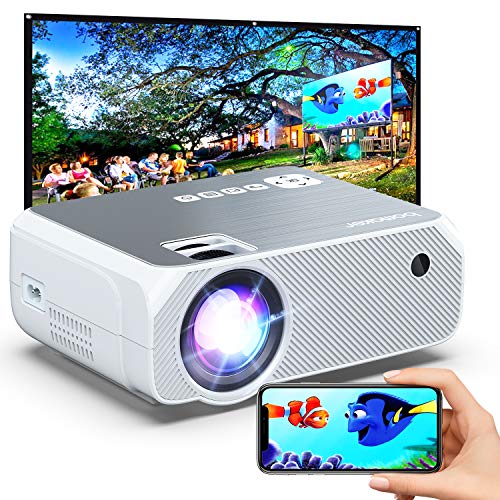 Algopix Similar Product 8 - Bomaker WiFi Mini Projector Upgraded
