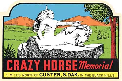 Algopix Similar Product 16 - Crazy Horse Memorial Custer South