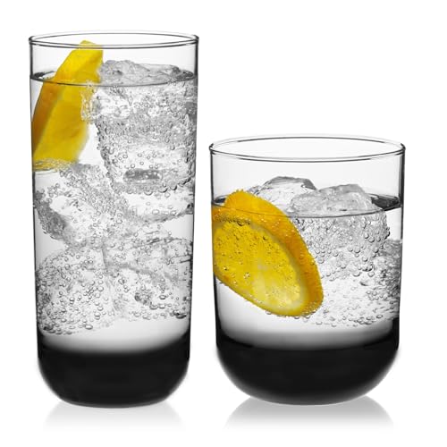 Algopix Similar Product 9 - Libbey Polaris Tumbler and Rocks Glass