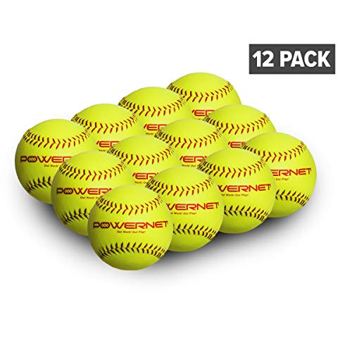 Algopix Similar Product 11 - PowerNet Practice Softballs  12 PK