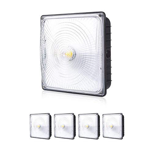 Algopix Similar Product 5 - PARMIDA 4 Pack LED Canopy Light 45W