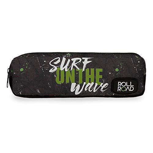 Algopix Similar Product 13 - ROLL ROAD Pencil Case, Black, 22 cm
