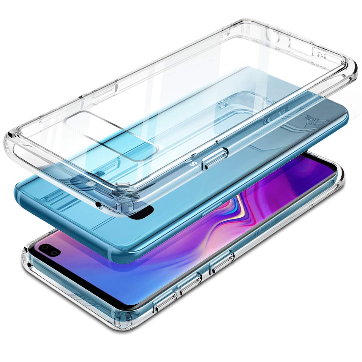 Algopix Similar Product 3 - VVUP Glass Case for Samsung Galaxy S10