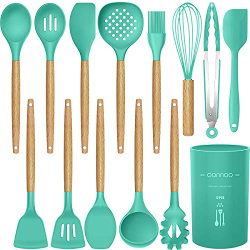 Algopix Similar Product 13 - 14 Pcs Silicone Cooking Utensils