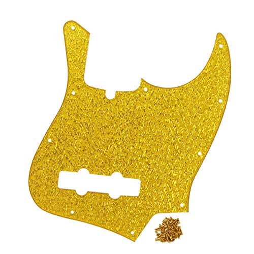 Algopix Similar Product 8 - IKN Jazz Bass Pickguard 10 Hole Guitar
