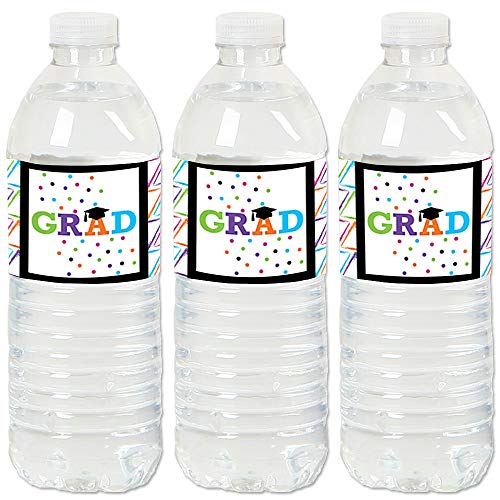 Algopix Similar Product 19 - Hats Off Grad  Graduation Party Water