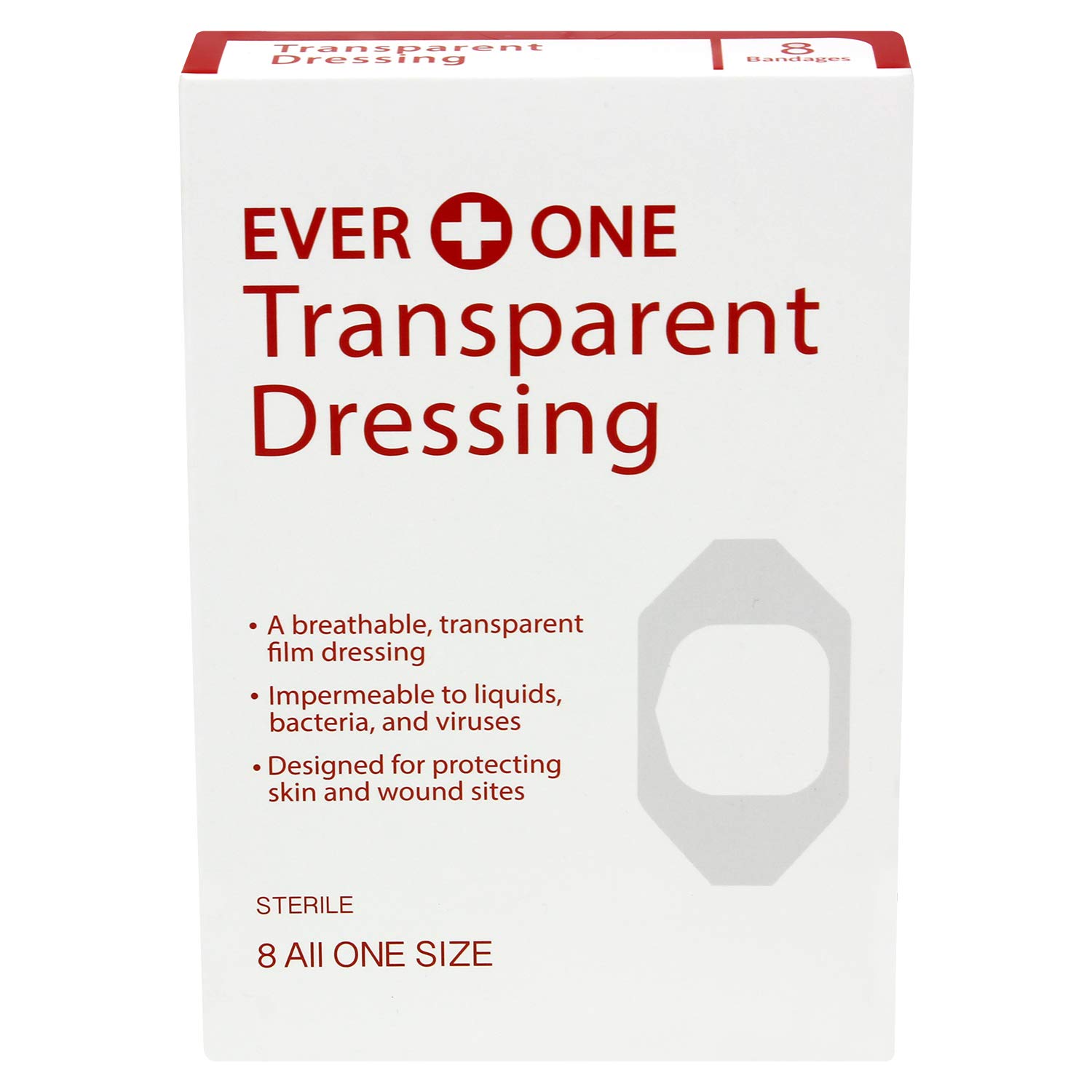 Algopix Similar Product 8 - EverOne Transparent Dressing 2 38 X