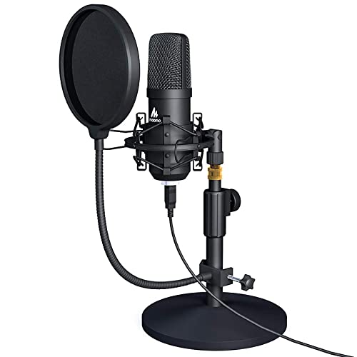 Algopix Similar Product 2 - MAONO USB Microphone Kit 192KHZ24BIT