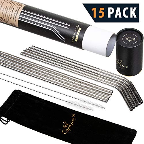 Algopix Similar Product 6 - CAPRIER LUXURY 15 PACK Stainless Steel