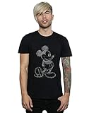 Algopix Similar Product 9 - Disney Mens Mickey Mouse Sketch Kick