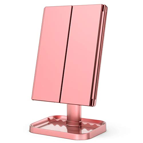 Algopix Similar Product 7 - KOOLORBS Makeup Mirror with Lights 1x