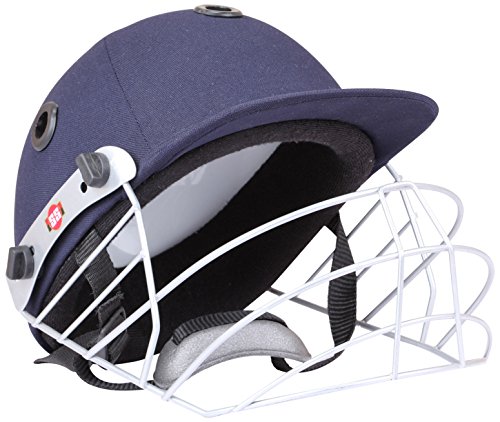 Algopix Similar Product 5 - SS Cricket Prince Helmet Navy Blue