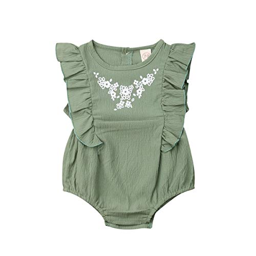 Algopix Similar Product 11 - Infant Newborn Baby Girl Romper