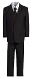 Algopix Similar Product 8 - Boys 6 Piece Classic Suit with Neck Tie