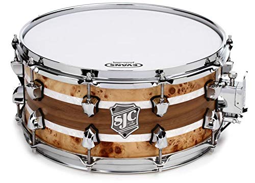 Algopix Similar Product 8 - SJC Custom Drums USA Custom Snare Drum