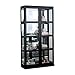 Algopix Similar Product 16 - Benjara Wooden Curio Cabinet with Two