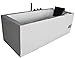 Algopix Similar Product 16 - EAGO AM154ETL-L6 Whirlpool Tub, White