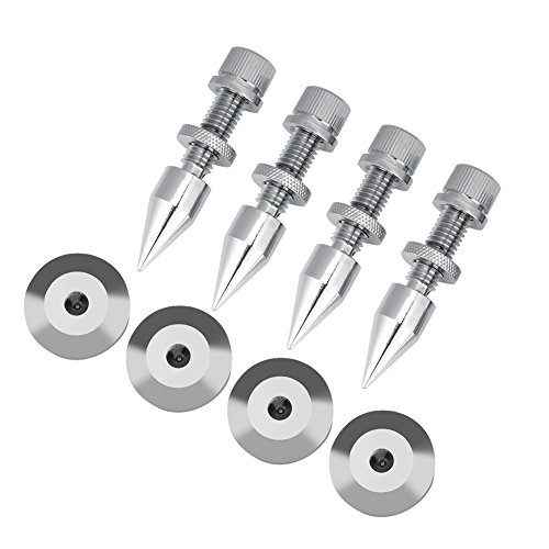Algopix Similar Product 16 - 4 Pcs Speaker Spike Isolation Spikes