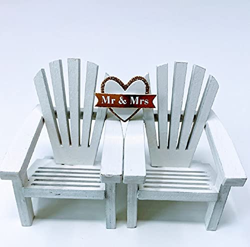 Algopix Similar Product 6 - Mini Adirondack Wooden Chair Cake