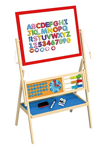 Algopix Similar Product 19 - TOYSTERS Creative Wooden Art Easel for