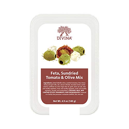 Algopix Similar Product 2 - Divina Olives Feta Sundried Tomato