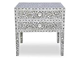 Algopix Similar Product 20 - Mother of Pearl Inlay Bedside Table