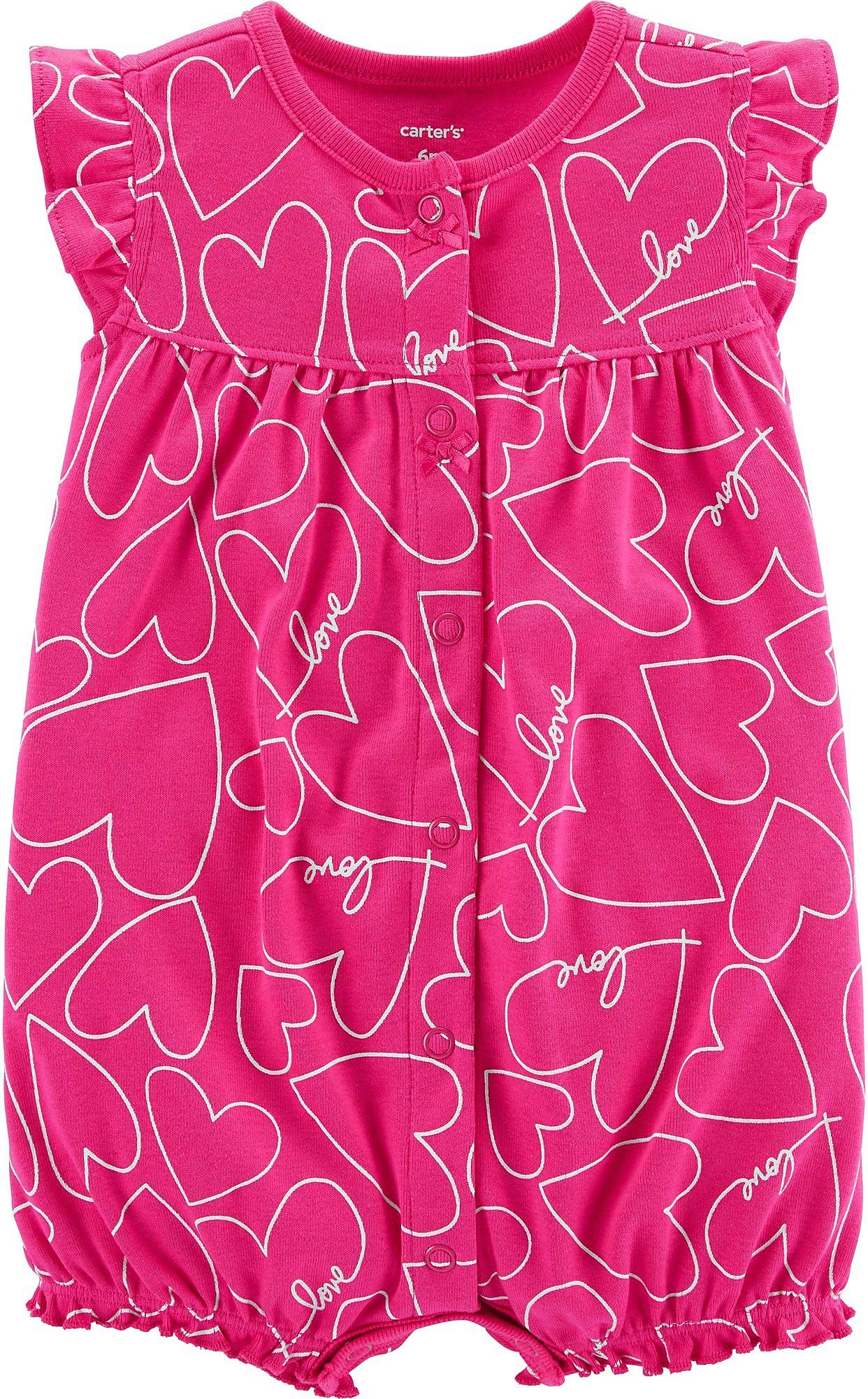 Algopix Similar Product 11 - Carters Baby Girls SnapUp Cotton