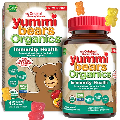 Algopix Similar Product 19 - Yummi Bears Organics Immunity Health