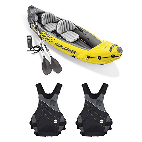 Algopix Similar Product 4 - Intex Explorer Inflatable Kayak wAir