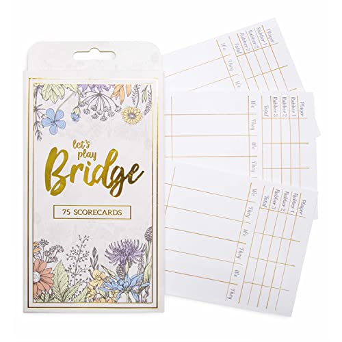 Algopix Similar Product 16 - Bridge Scorecards 75Pack