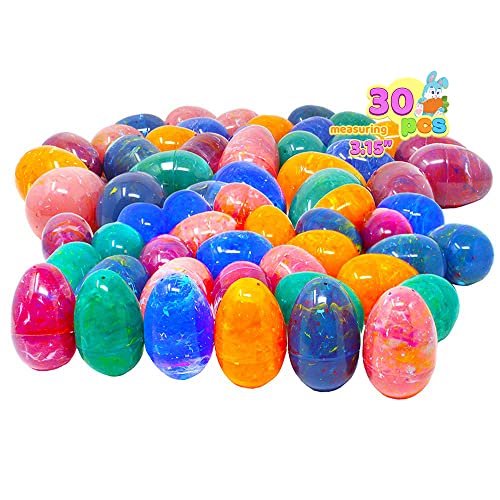 Algopix Similar Product 6 - 30 PCs Painted Jumbo Easter Eggs for