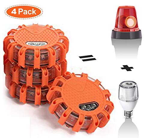 Algopix Similar Product 10 - 19710Orange 4pcs Red  Blue LED