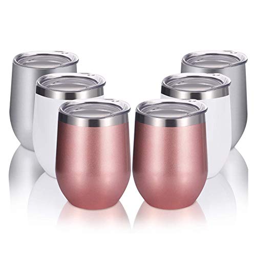 Algopix Similar Product 14 - Skylety 6 Pack 12 Oz Unbreakable