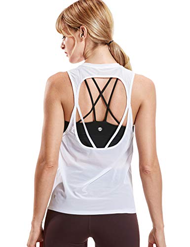 Algopix Similar Product 12 - CRZ YOGA Womens Quick Dry Workout Tank