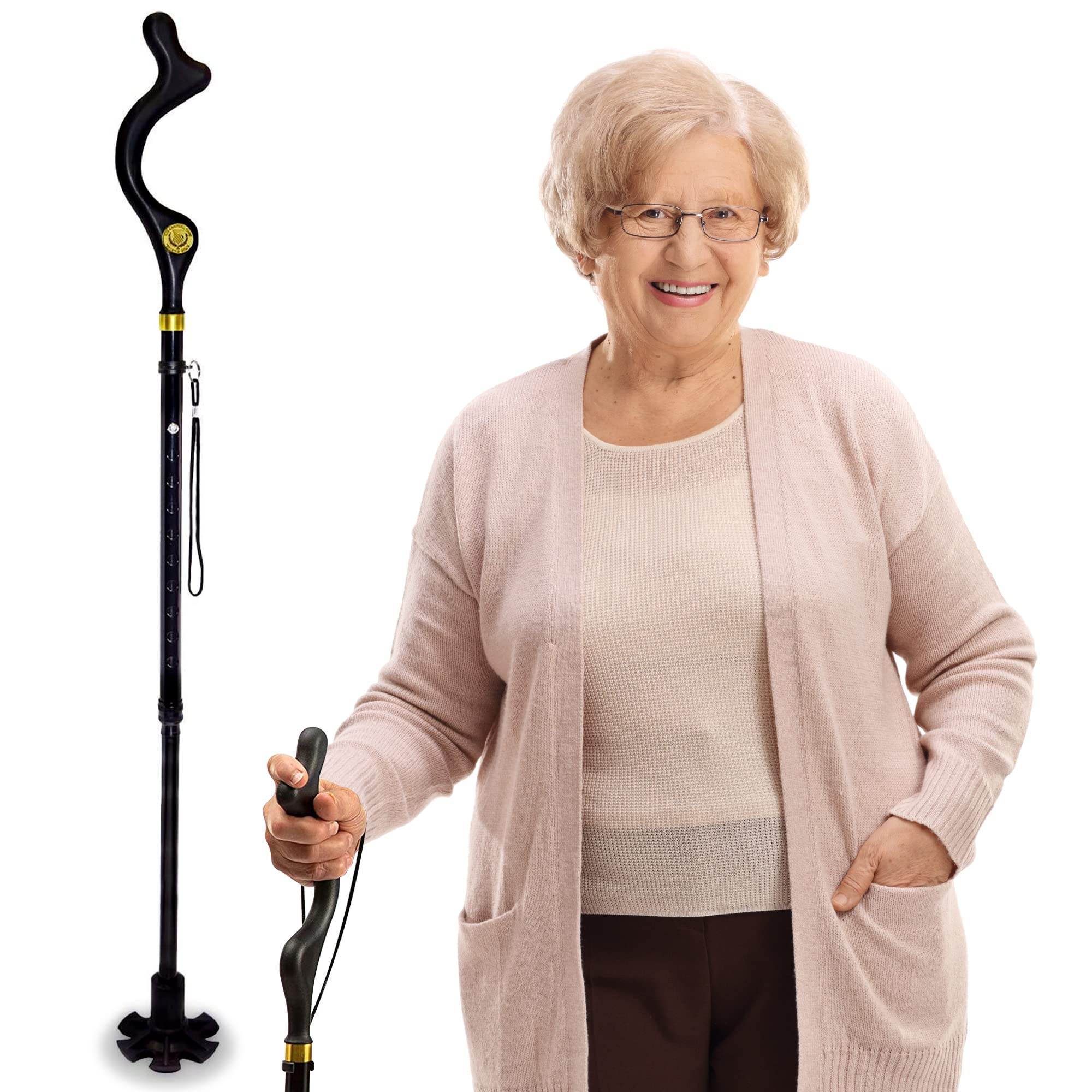 Algopix Similar Product 16 - Campbell Posture Cane for Men Women