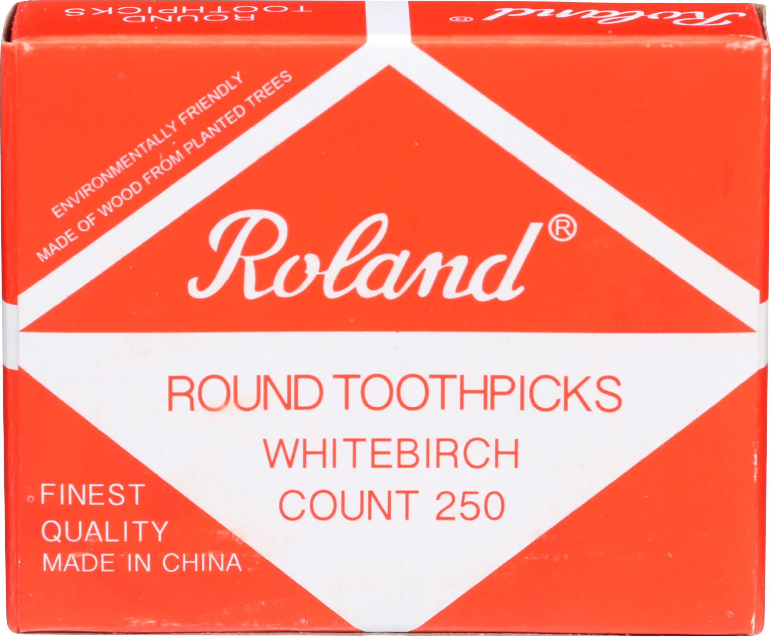 Algopix Similar Product 12 - ROLAND Round Wood Toothpicks, 250 CT