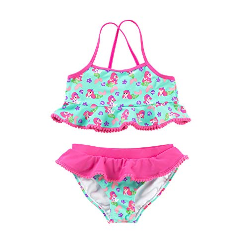 Algopix Similar Product 12 - Viv  Lou Mermaid Kiss Girls Swim Set