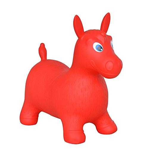 Algopix Similar Product 12 - Bounce Buddies - Horse (Red)