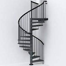 Algopix Similar Product 16 - Arke K26290 63 in Spiral Staircase Kit