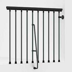 Algopix Similar Product 20 - Arke K26275 47 in Balcony Rail Kit 