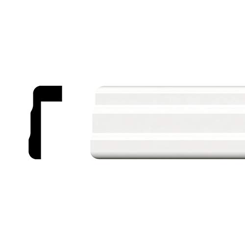 Algopix Similar Product 7 - Ekena Millwork MLD02X01X96RCSWPV 2 18