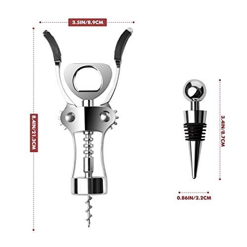 Algopix Similar Product 14 - Wing Corkscrew Wine Opener and Bottle